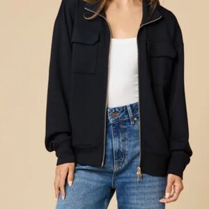Softies Dream Tech Double Zip Bomber Jacket